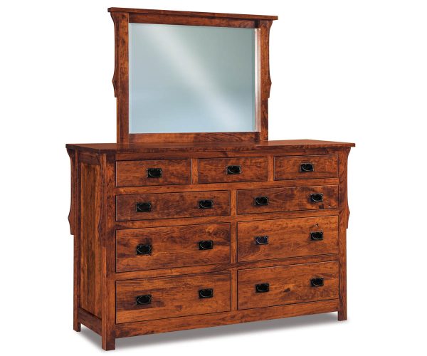 Stick Mission 9 Drawer Mule Dresser