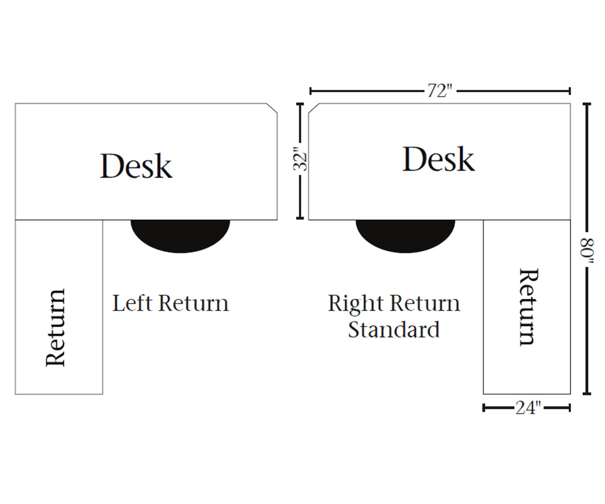 Covington L-Shaped Desk with Hutch Topper - Image 2