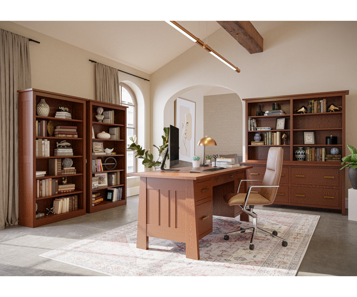 Freemont Mission Bookcase - Image 2