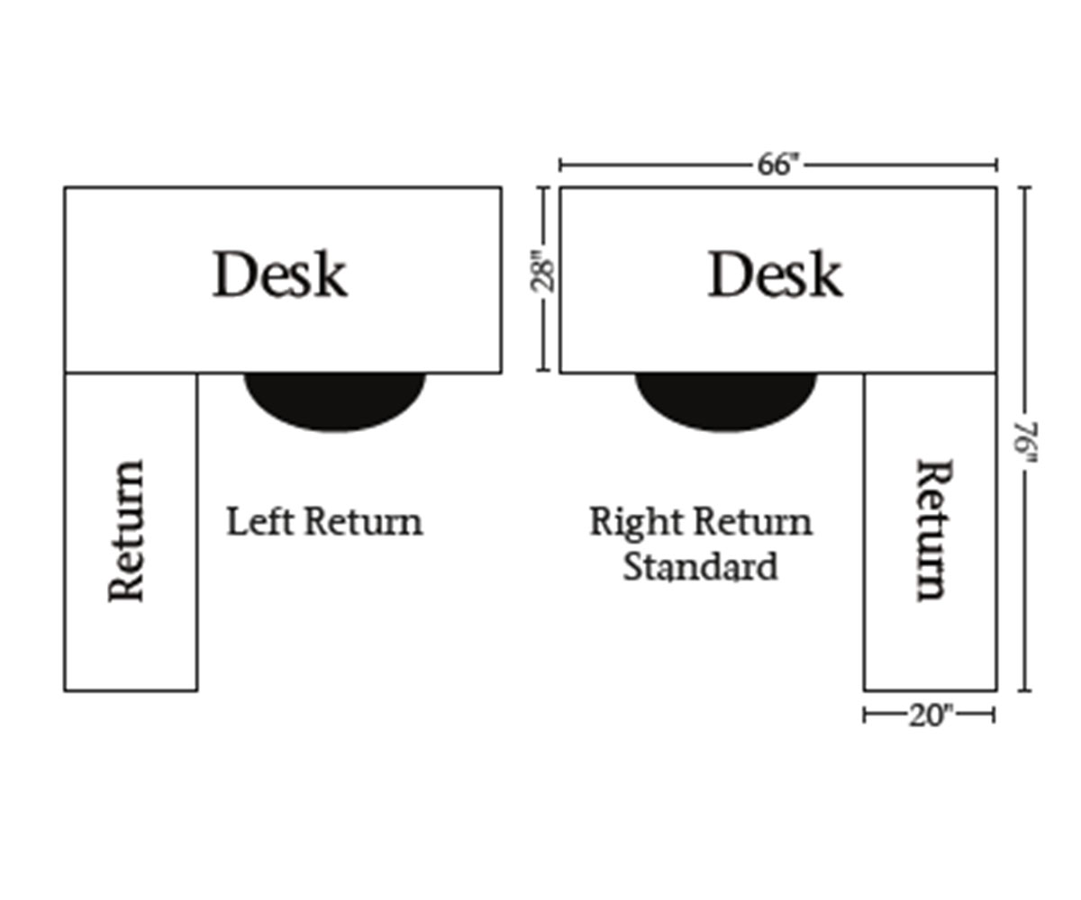 Bridgefort Mission Corner Desk With Hutch - 76"W - Image 3