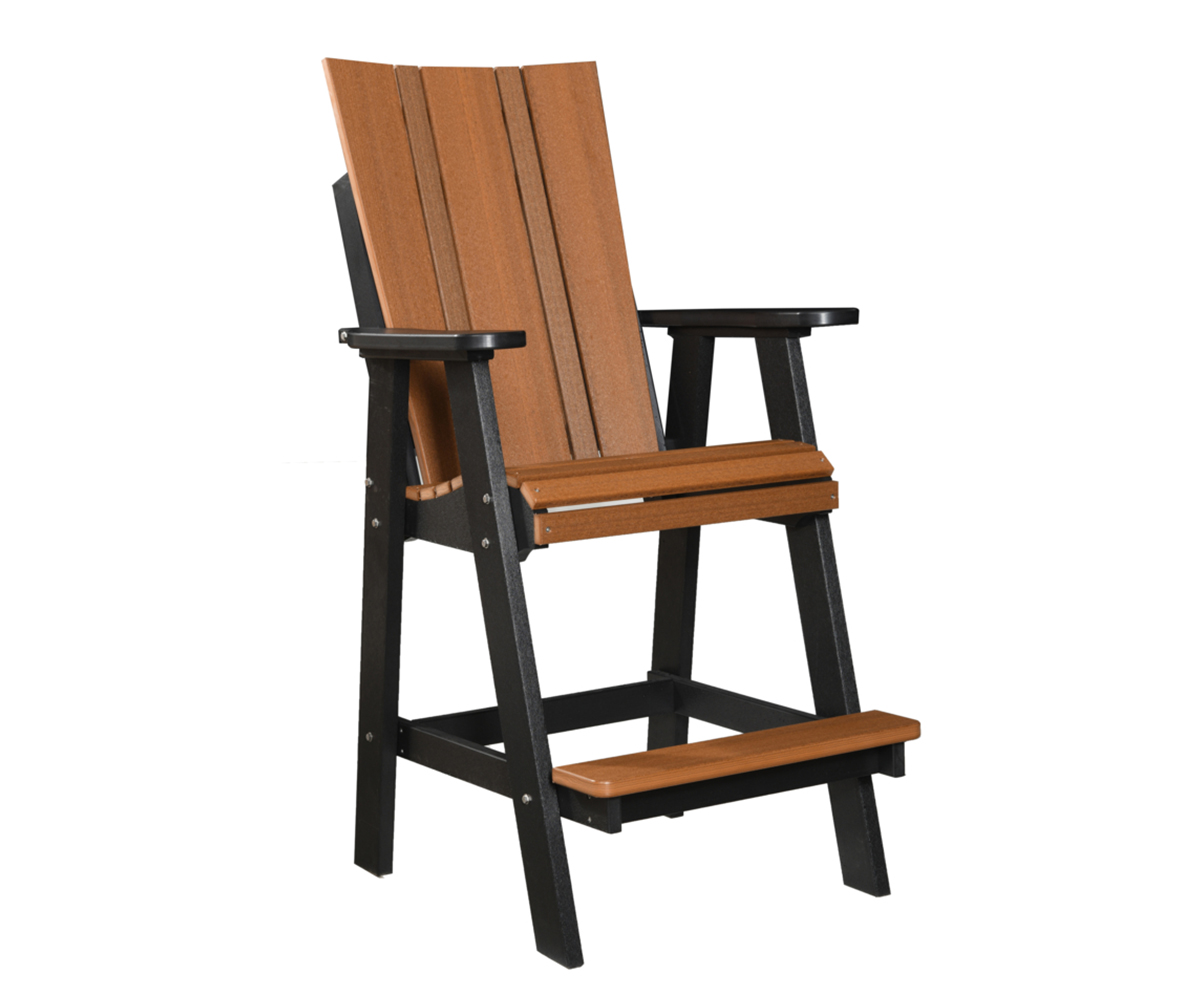 Modern Pub Arm Chair Deep Seat