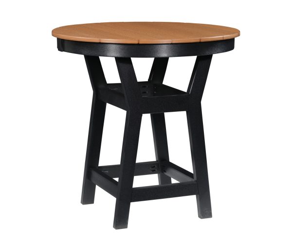 Trellis 36" Round Balcony Table