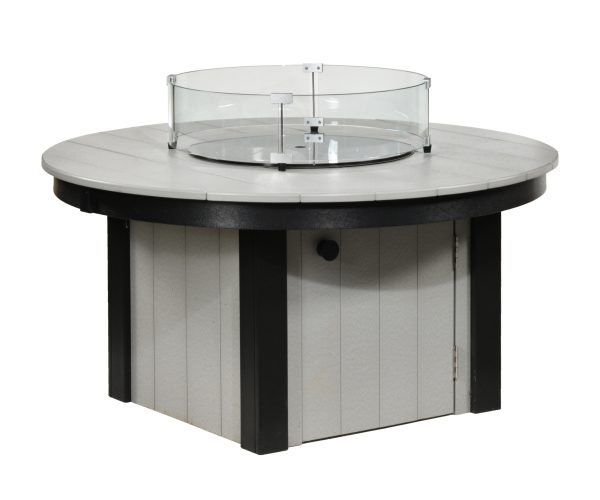 48" Round Fire Pit Conversation Height - 24"H
