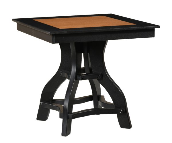 32" Square Patio Border Table - 30"H
