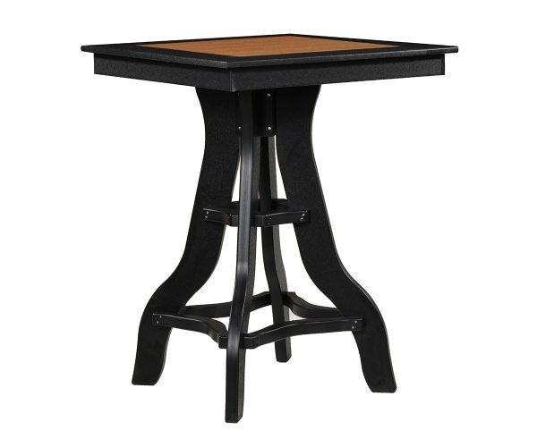 32" Square Pub Border Table - 42"H